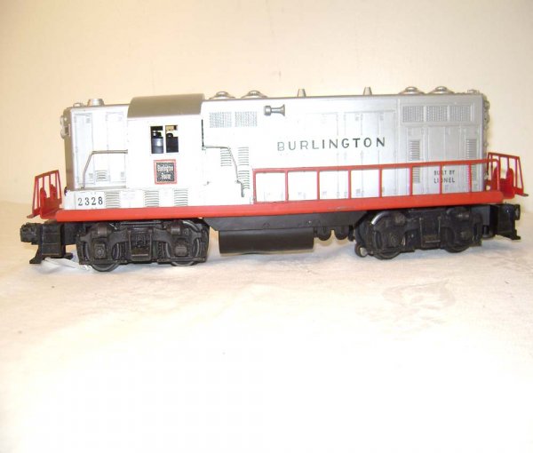 ABT: Great Lionel #2328 Burlington Silver GP-7 Die - 7