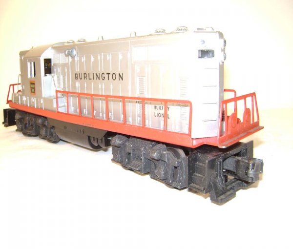 ABT: Great Lionel #2328 Burlington Silver GP-7 Die - 8