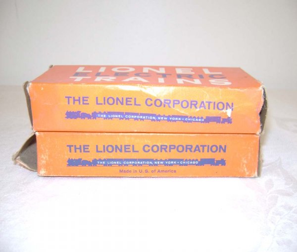 ABT: Five Mint Lionel #36 Super O Operating Car Se - 8