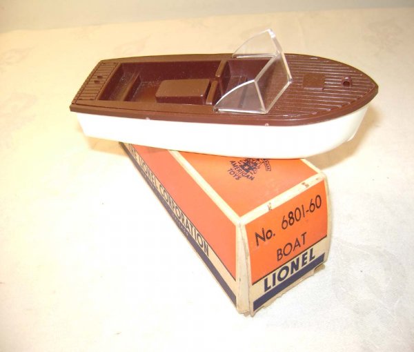 ABT: Lionel #6801-60 Separate Sale Boat/OB