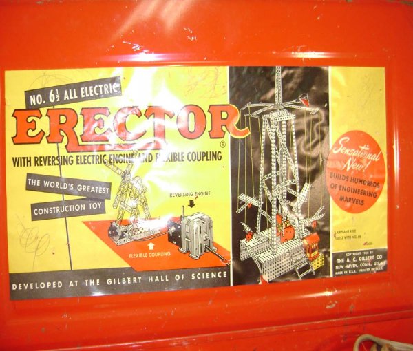 ABT: A.C. Gilbert #6 1/2 All Electric Erector Set/ - 2