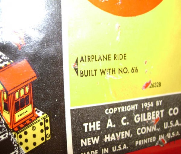 ABT: A.C. Gilbert #6 1/2 All Electric Erector Set/ - 3