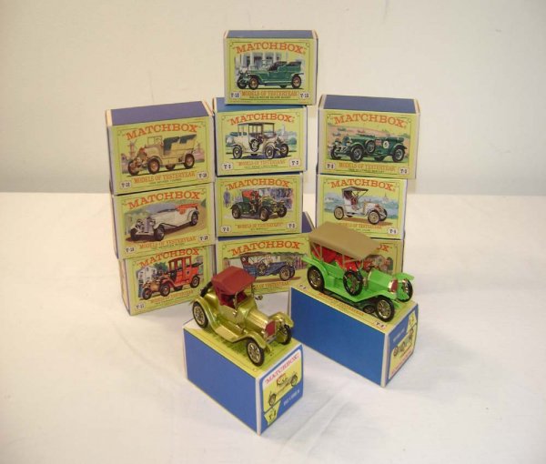 ABT: 12 Mint Matchbox Models of Yesteryear/OBs