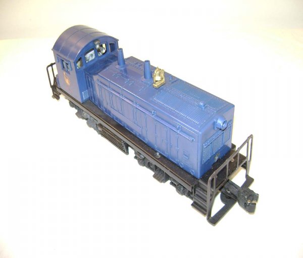 ABT: Lionel #621 Jersey Central Teal Switcher/Blan: Paul V. Ambrose and Drew J. Bauer present: This is the #621 Jersey Central Switcher with Magnetraction that Lionel made in the later 1950s. Our Opinion is that it is generally in Like New Minus Condit