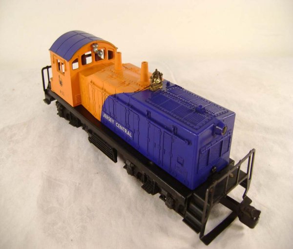 ABT: Lionel #611 Jersey Central Switcher: Paul V. Ambrose and Drew J. Bauer present: This is the #611 Jersey Central Switcher that Lionel made in the later 1950s. Our Opinion is that it is generally in Excellent Minus Condition, very minor si