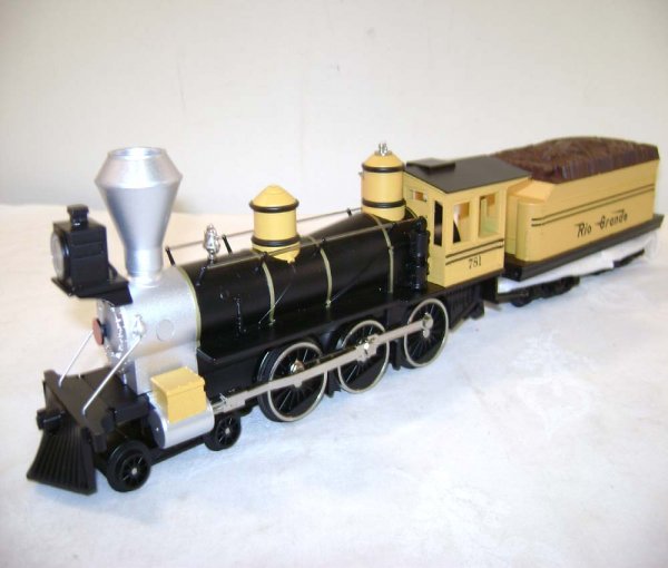 ABT: MTH #30-1160-1 D&RG 19th Century 4-6-0 / OB - 2