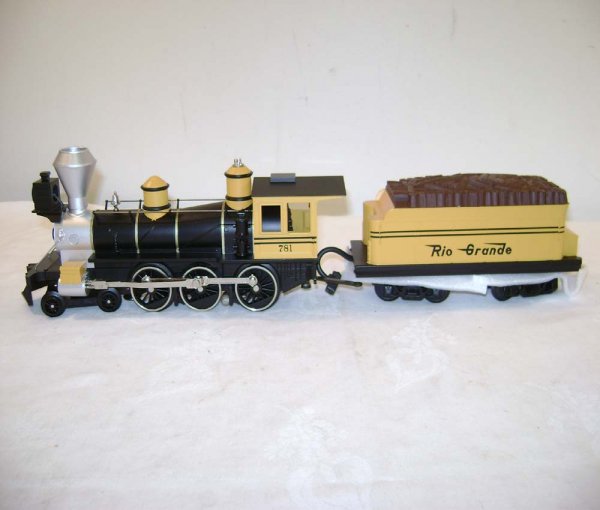 ABT: MTH #30-1160-1 D&RG 19th Century 4-6-0 / OB - 3