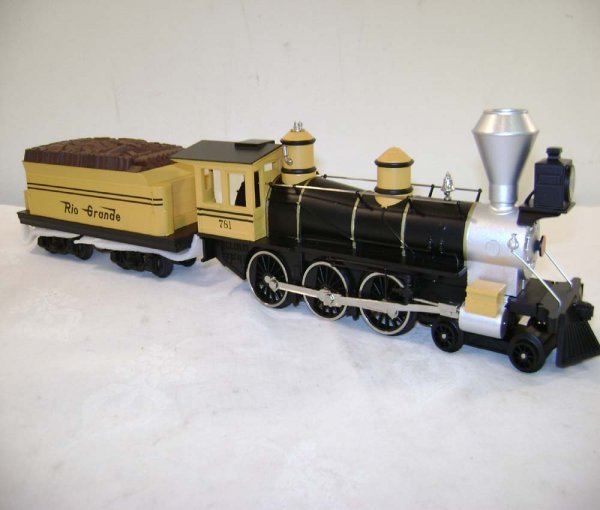 ABT: MTH #30-1160-1 D&RG 19th Century 4-6-0 / OB - 4