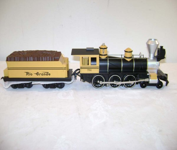 ABT: MTH #30-1160-1 D&RG 19th Century 4-6-0 / OB - 5