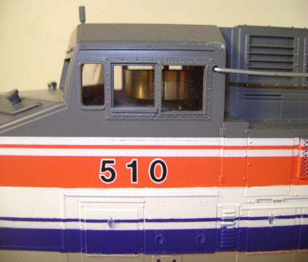 ABT: MTH Amtrak (#510) Dash-8 40 Diesel/OB - 4