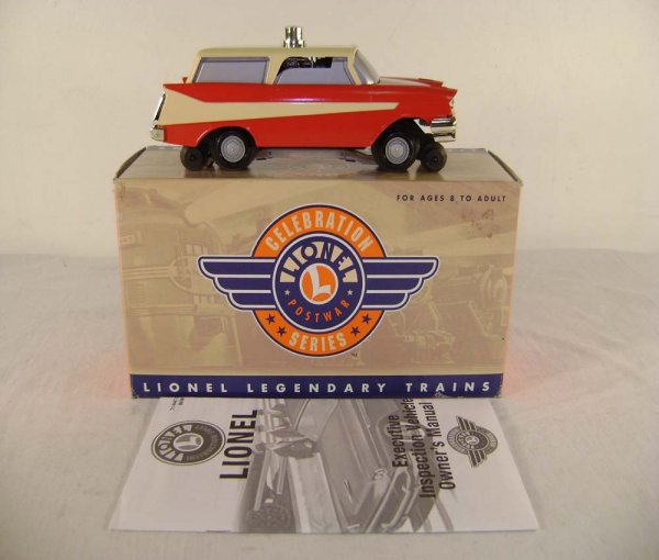 ABT: Lionel #18447 Red/Cream Inspection Car/OB