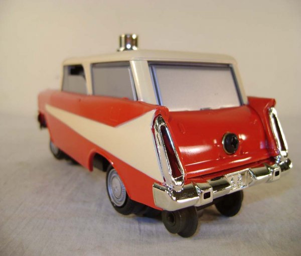 ABT: Lionel #18447 Red/Cream Inspection Car/OB - 7