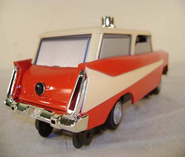 ABT: Lionel #18447 Red/Cream Inspection Car/OB - 8