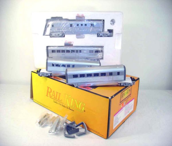ABT: Mint MTH #30-2186-1 Burlington Zephyr Set /O