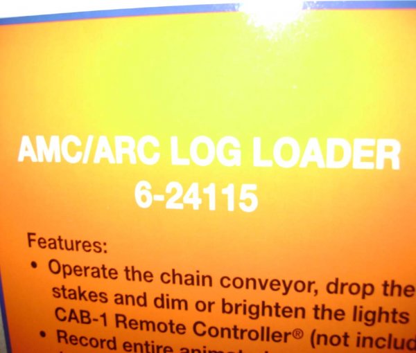 ABT: Lionel #24115 AMC/ARC Log Loader/OB - 10