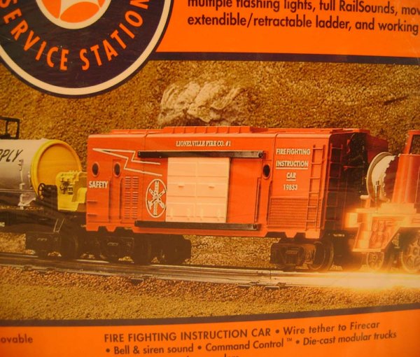 ABT: Lionel #21753 Fire Rescue 1998 Set/OB - 4