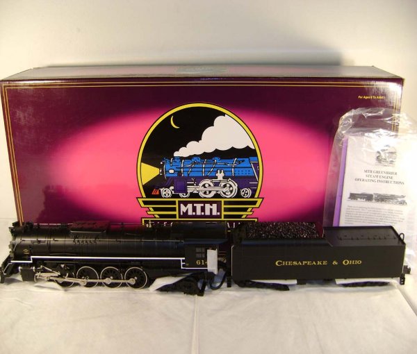 ABT: MTH #20-3035-1 C&O 4-8-4 Greenbrier & Tender