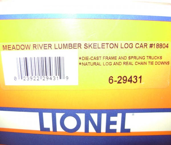 ABT: Lionel #29430 Meadow River Skelton 3-Pack/OB - 9