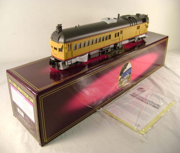 ABT: MTH #20-2242-1 UP DC-3 Rail Inspection Car /