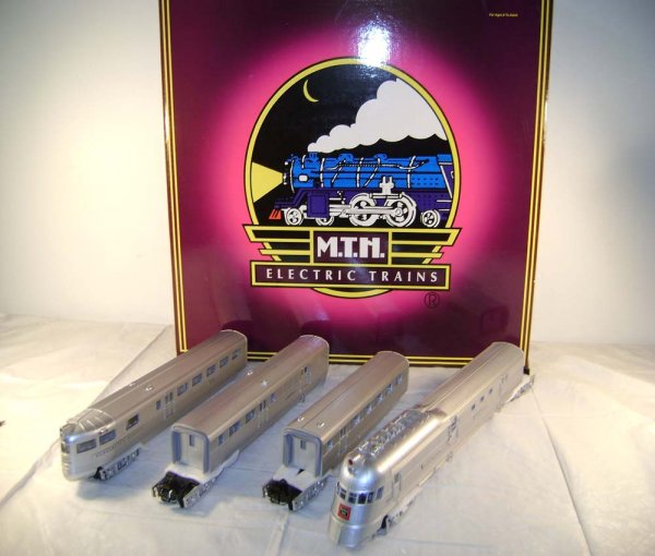 ABT: MTH #20-2250-1 Burlington Zephyr Set /OB
