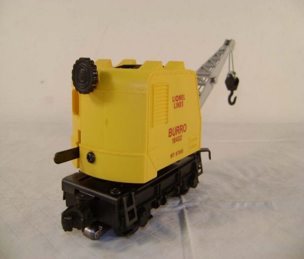 ABT: Lionel #18402 LL Motorized Burro Crane/OB - 8