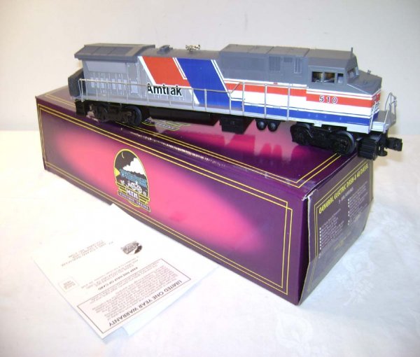 ABT: MTH #510 Amtrak Dash 8 40 Diesel/OB