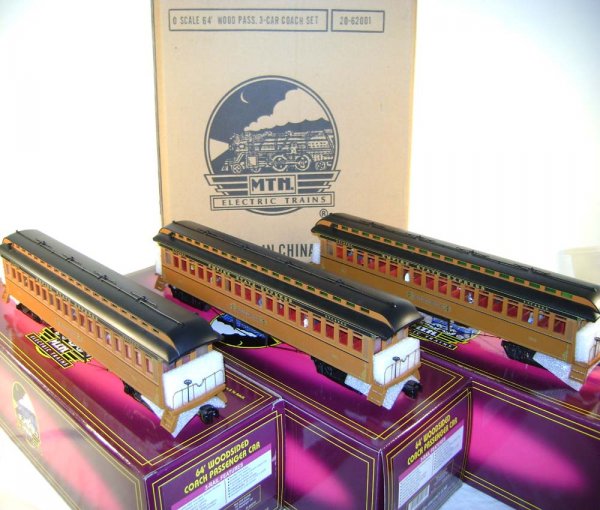 ABT: MTH #20-62001 (3) Pk of NYC 64' Woodside Car