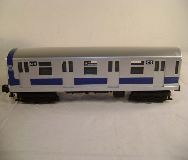 ABT: MTH #30-2122-1 Silver/Blue 1970 MTA 4 Car Su - 4