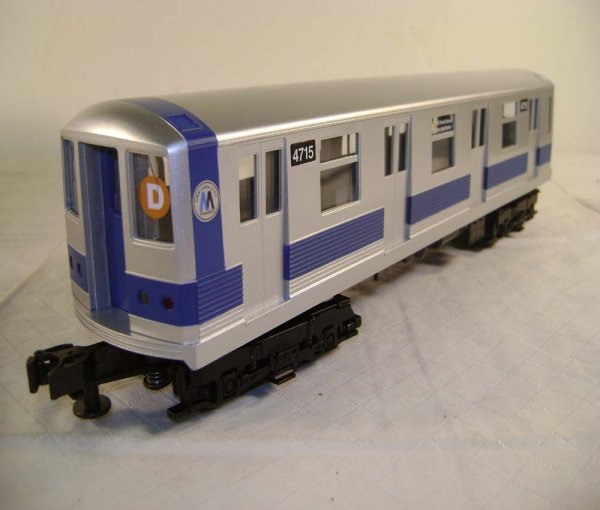 ABT: MTH #30-2122-1 Silver/Blue 1970 MTA 4 Car Su - 5