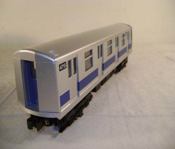 ABT: MTH #30-2122-1 Silver/Blue 1970 MTA 4 Car Su - 9