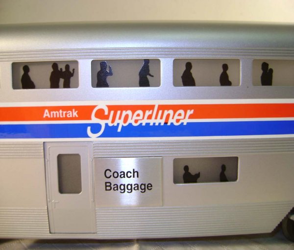 ABT: 6 Williams #SL60AM Amtrak 60' Superliners /O - 3