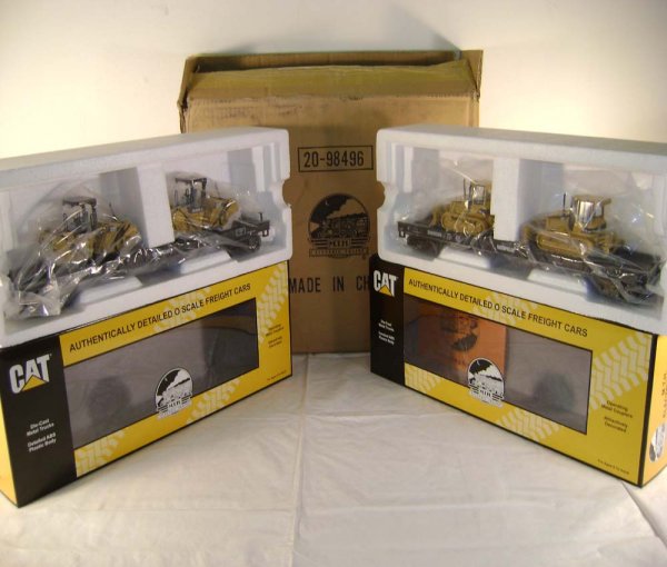 ABT: MTH #20-98496 Caterpillar Flat Cars with Asp