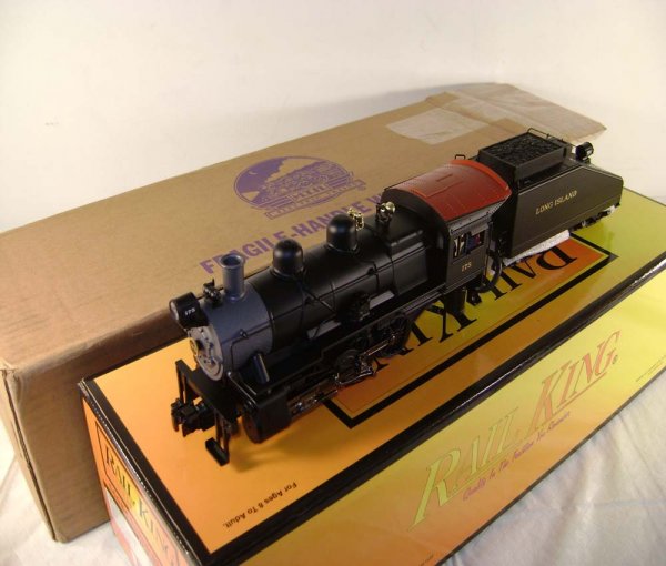 ABT: MTH #30-1344-1 Long Island 0-6-0 B-6 /OB: Paul V. Ambrose and Drew J. Bauer present: These are the #30-1344-1 Long Island 0-6-0 B-6 Steam Switcher and Tender that MTH made in O Gauge a few years ago. Features Constant Lighting, Protosmoke, Pr