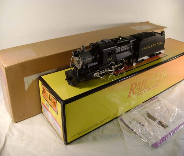 ABT: MTH #30-1179-1 Lackawanna 4-6-0 Camelback /