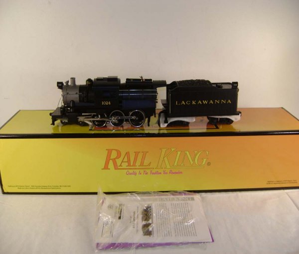 ABT: MTH #30-1179-1 Lackawanna 4-6-0 Camelback / - 2