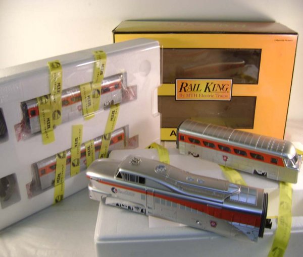 ABT: MTH #30-2210-1 Pennsylvania Aerotrain Set/OB
