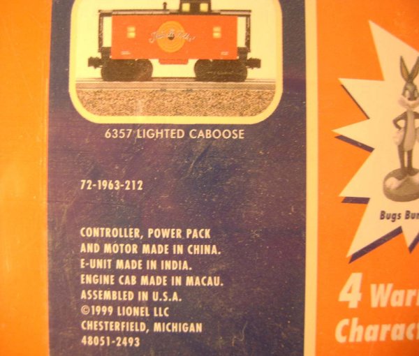 ABT: Lionel #21936 Warner Bros.'s Looney Tunes Se - 8