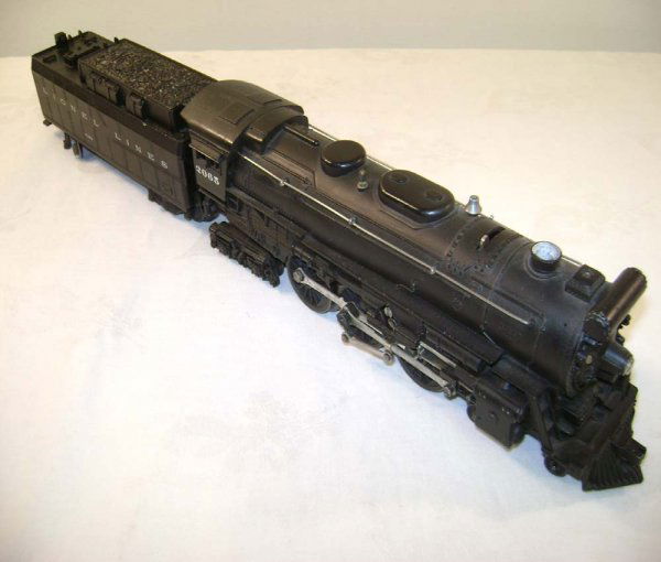 ABT: Lionel #2065 Steam & #6026W Whistle Tender: Paul V. Ambrose and Drew J. Bauer present: These are the #2065 Diecast Hudson Steam Engine with Headlight, Smoke and Magnetraction and the #6026W Whistle Tender that Lionel made in the middle 1950s. U