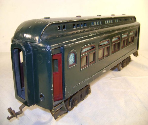 ABT: Lionel #428/429/430 Dark Green Passenger Cars - 10