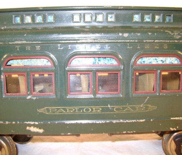 ABT: Lionel #428/429/430 Dark Green Passenger Cars - 3
