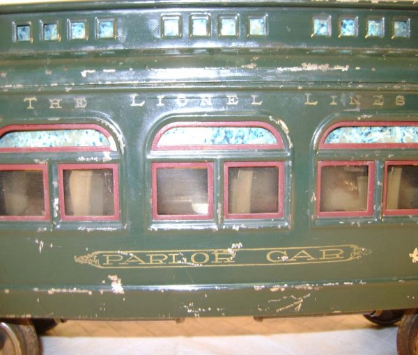 ABT: Lionel #428/429/430 Dark Green Passenger Cars - 5