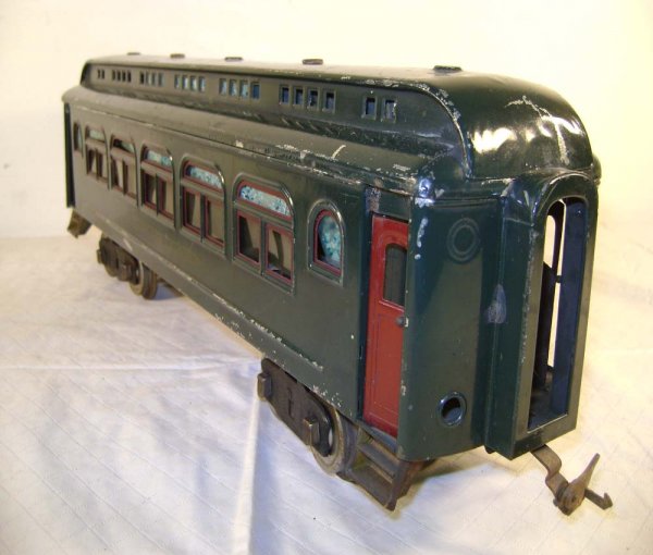 ABT: Lionel #428/429/430 Dark Green Passenger Cars - 7