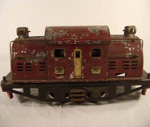 ABT: Lionel #380 Maroon Standard Gauge Electric