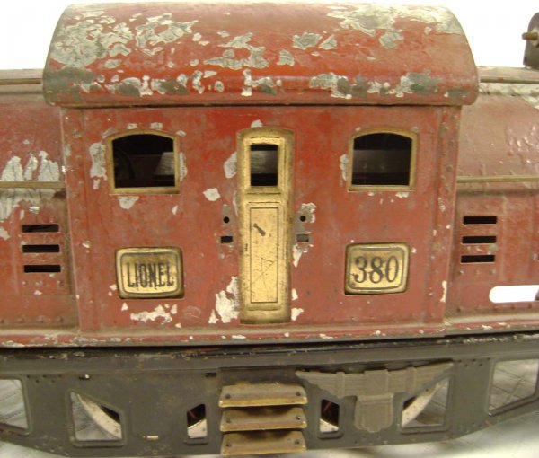 ABT: Lionel #380 Maroon Standard Gauge Electric - 2