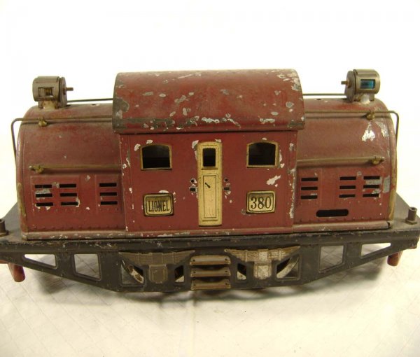 ABT: Lionel #380 Maroon Standard Gauge Electric - 3