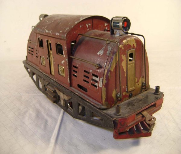 ABT: Lionel #380 Maroon Standard Gauge Electric - 8