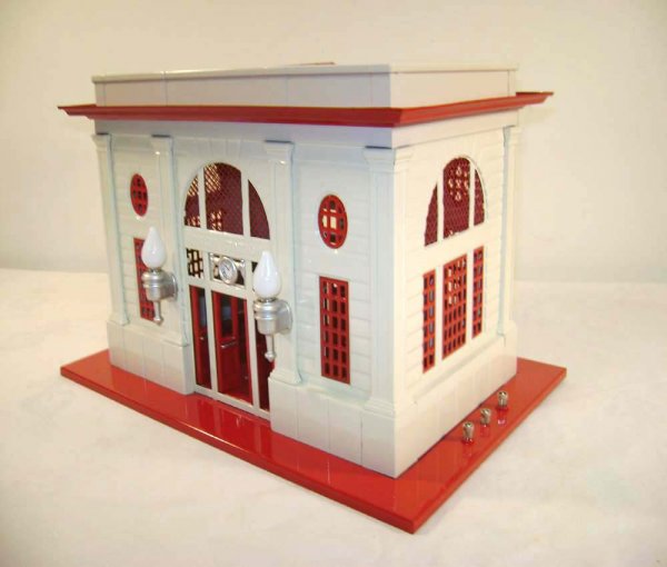 ABT: MTH #10-4033 (115) White and Red Passenger St - 2