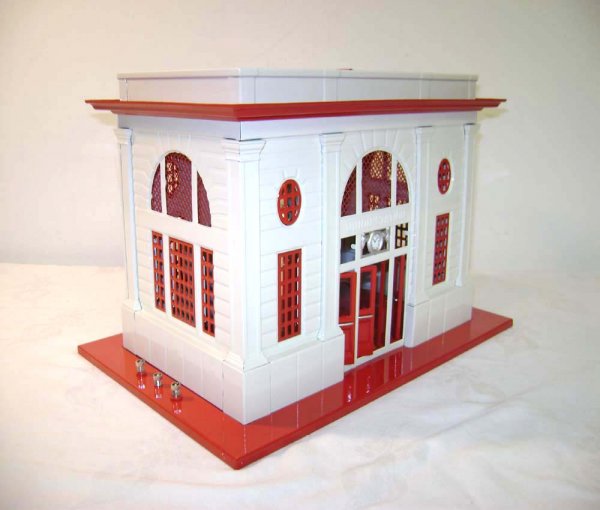 ABT: MTH #10-4033 (115) White and Red Passenger St - 6