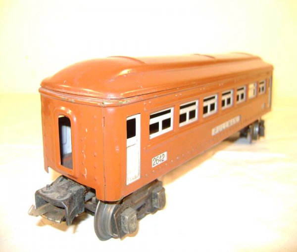 ABT: Lionel #2642/2642/2643 Brown Passenger Cars/1 - 10