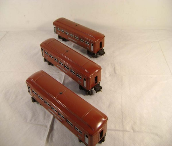 ABT: Lionel #2642/2642/2643 Brown Passenger Cars/1